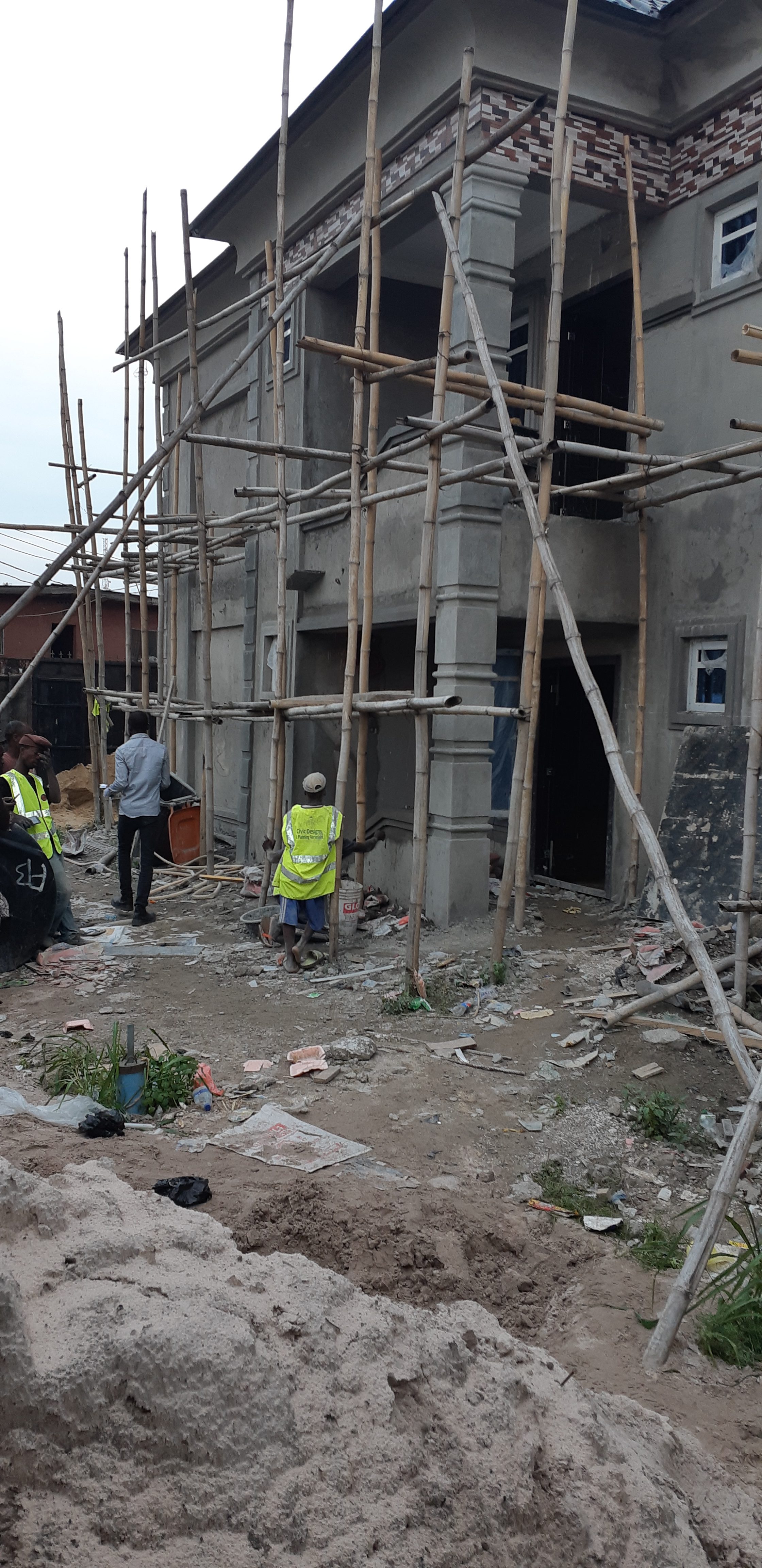 Ongoing Project at Surulere, Lagos, Nigeria.