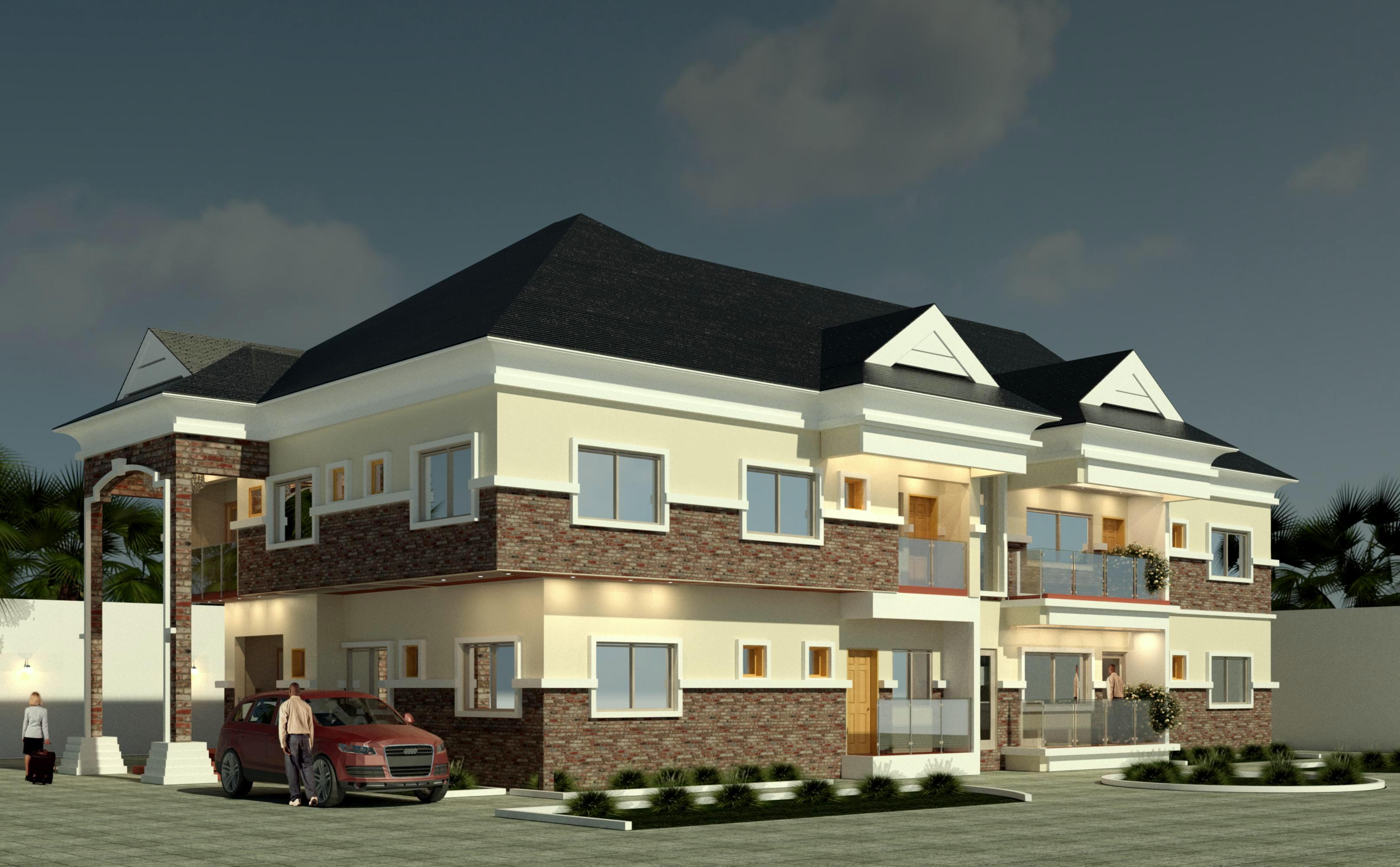 Model of project at Ile-epo, Lagos, Nigeria.