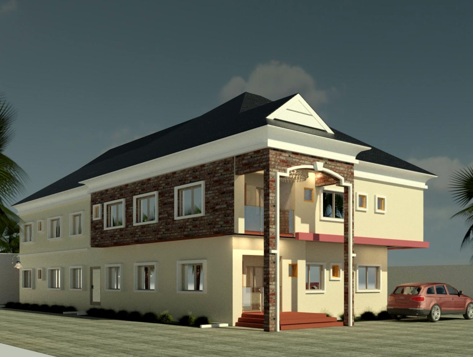 Model of project at Ile-epo, Lagos, Nigeria.