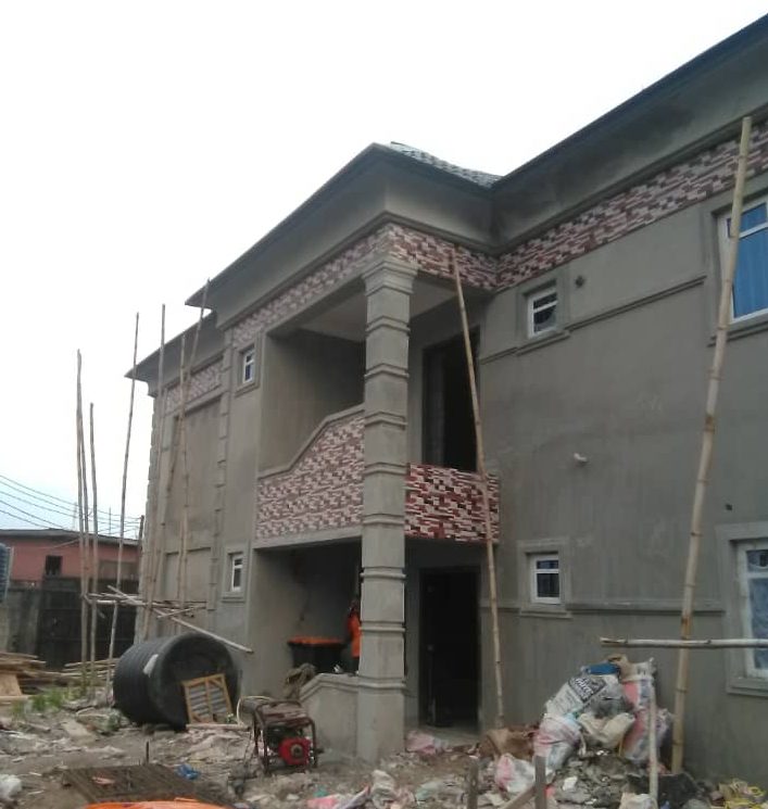 Ongoing Project at Surulere, Lagos, Nigeria.