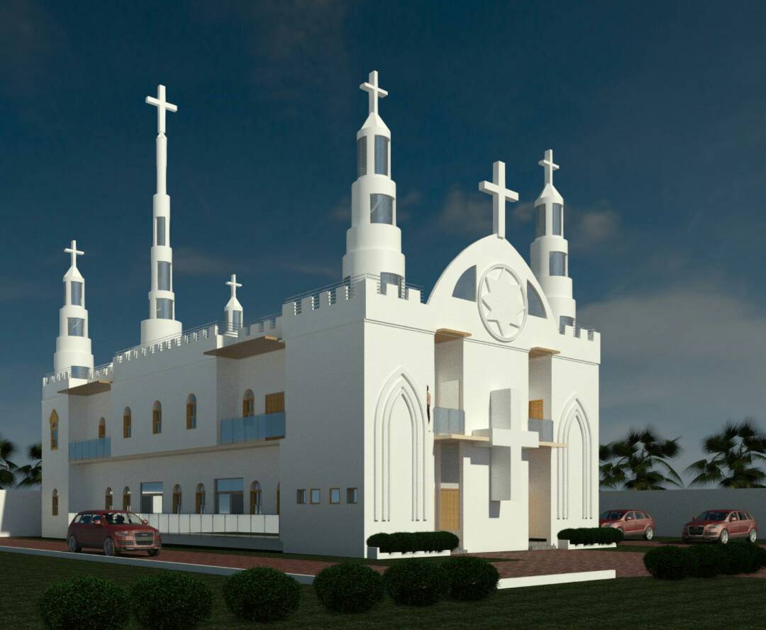 Design Model of C&S District Provincial Church at Ilogbo off Lagos -Badagry Express Way, Lagos, Nigeria