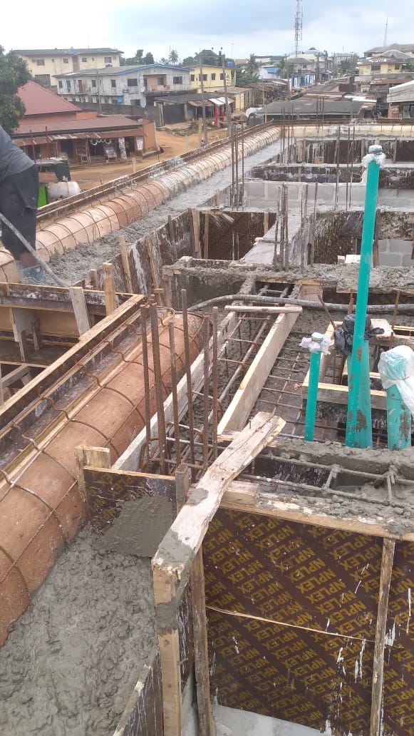 Reinforcement Work for Concrete Facial and Beam