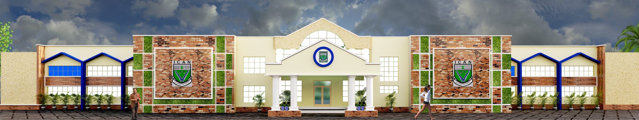 Remodeling of ICAN Study Centre at Amuwo Odofin Industrial Estate, near Apple Junction, Lagos, Nigeria